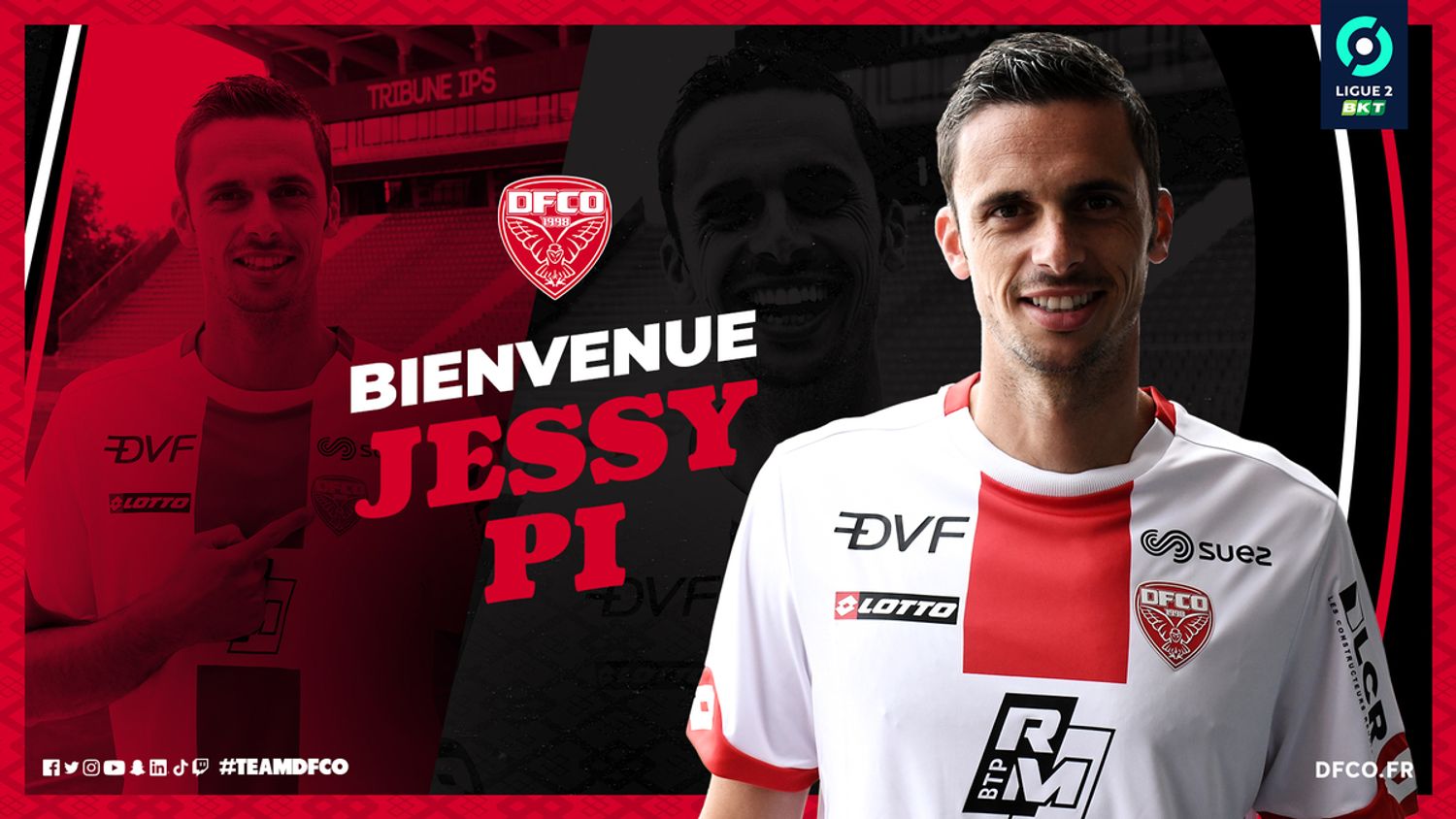 Jessy Pi s'est engagé pour une durée de deux saisons au DFCO